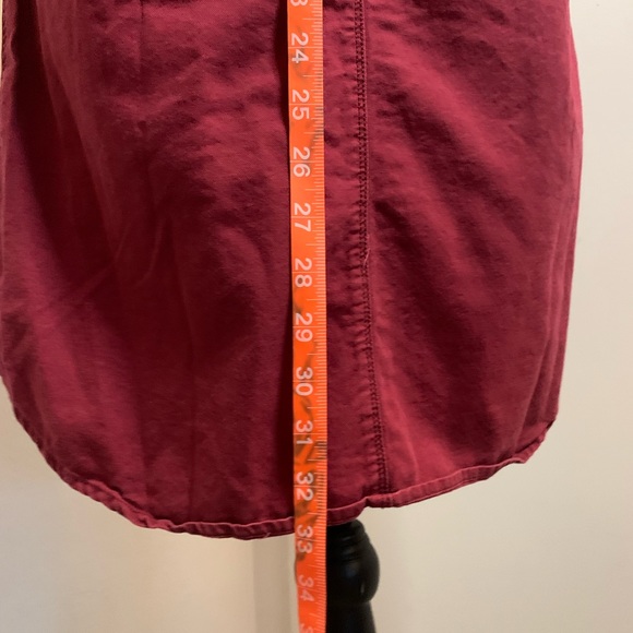 Rustic red Hollister cardigan style button up - Picture 8 of 8